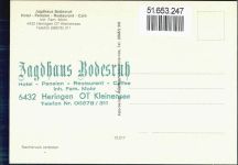 36266 W6432 Heringen (Werra) - Gasthaus Bodesruh