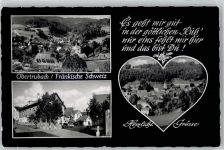 91286 W8571 Obertrubach - Dorfpartie