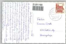 91286 W8571 Obertrubach - Dorfpartie