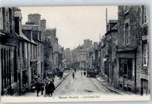 50220 Ducey Lithographie La Grande Rue