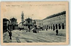 10100 Torino Turin - Piazza S. Carlo Denkmal