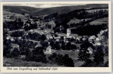 53940 W5374 Hellenthal , Eifel - Blick vom Zingselberg