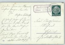 99189 O5101 Andisleben - Landpoststempel Geburtstag Blumen in Vasen