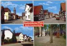 76879 W6741 Knittelsheim - Kirche Straßenansicht Auto
