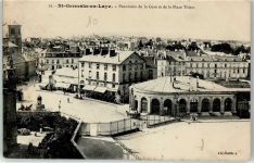 78100 Saint-Germain-en-Laye 1909 - Bahnhof Place Thiers