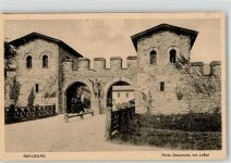 61273 W6393 Saalburg , Taunus, Bahnhof - Kastell
