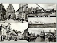 23966 O2400 Wismar , Meckl - Am Wassertor Löwenapotheke Hafen