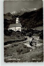 9972 Obermauern Foto AK Oststirol Kirche