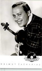 Zacharias, Helmut mit Geige Violinist Komponist Polydor Musik Foto AK