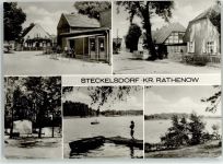 14712 O1831 Steckelsdorf - See Ruderbootpartie Bungalow