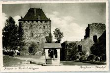 52385 W5168 Nideggen - Bergfried Burghof