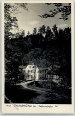 01454 O8107 Liegau-Augustusbad Foto AK Grundmühle Seifersdorfer Tal