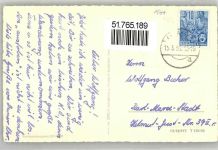 98716 O6303 Elgersburg 1959 - Hohe Warte Gasthaus