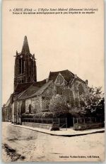 60100 Creil 1936 - Kirche Saint-Medard