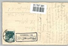 63628 W6483 Romsthal - WK II Landpoststempel Geburtstag