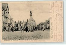 80200 Peronne 1915 - Marktplatz