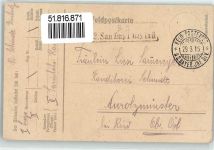 80200 Peronne 1915 - Marktplatz