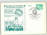 Sonderstempel Montgolfiere 1983 Ballon