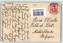 65399 W6229 Kiedrich , Rheingau 1910 - St.Michaels Kapelle Innenansicht