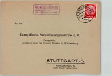 W7936 Weilersteußlingen Posthilfsstellenstempel Vorderseite Landpost