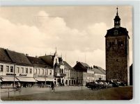 14943 O1710 Luckenwalde - Platz der Jugend Modehandlung Fahrrad Turm