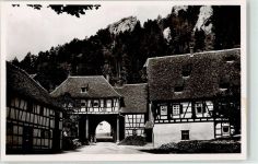 89143 W7902 Blaubeuren - Kloster alte Fachwerkhäuser