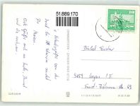 17207 O2070 Röbel - Erholungsheim Seestern Waren Gasthaus Fahrrad Kirche Müritz