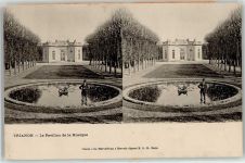 Versailles Musikpavillon Trianon AKU1 Stereokarte
