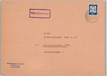 W7853 Schlächtenhaus Posthilfsstellenstempel Vorderseite Landpost