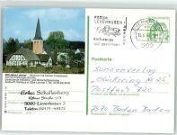 53797 W5204 Lohmar , Rheinl Ganzsache Kirche
