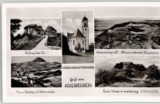 73072 W7076 Hohenrechberg , Württ - Tor Ruine Rechberg Wallfahrtskirche