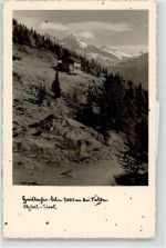 6450 Sölden Foto AK Berghütte