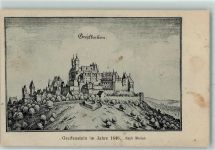 35753 W6349 Greifenstein , Hess - Anno 1646 nach Merian