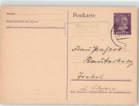 29488 W3131 Rebenstorf Ganzsache Landpoststempel