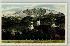 83671 W8174 Benediktbeuern - Klosterkirche Benediktenwand
