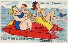33950 Claouey - Claouey (Frankreich) Leporello I