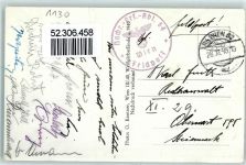 1130 Wien 13. Bezirk, Hietzing Foto AK WK II Stempel Gasthaus J. Leitl zur schönen Aussicht