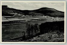 32816 W4938 Glashütte 1940 Gebrauchsspuren Panorama des Ortes