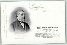 persönliche Daten das große Jahrhundert Serie D No. 97 Victor v. Scheffel