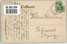21614 W2150 Buxtehude 1910 Gebrauchsspuren Partie am Geesttor