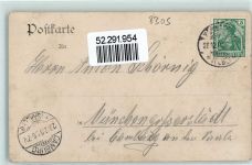 16248 O1301 Parstein 1902 Lithographie Passepartout