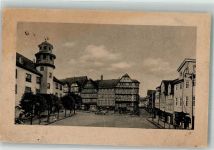 37213 W3430 Witzenhausen - Marktplatz Rathaus Brunnen