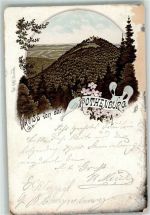 06567 O4712 Rothenburg b Kelbra 1897 Gebrauchsspuren Rothenburg Gruss Blumen Lithographie