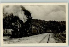 O2353 Putbus Rasender Roland AK Eisenbahnzug 1956 Foto AK