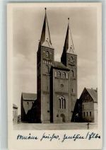 39319 O3283 Jerichow 1930 Foto AK Kloster- Kirche