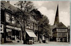 45525 W4320 Hattingen , Ruhr - Untermarkt Altes Rathaus Museum St. Georgskirche