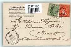 Montevideo 1906 - Entrada a la calle 18 Julio