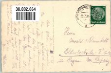 23774 W2447 Heiligenhafen , Holst 1937 Foto AK Panorama des Ortes an der Ostsee mit Stadtkirche Fotograf Loose