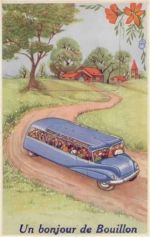 Bouillon - Bouillon (Belgien) Leporello Omnibus I-II (fleckig RS)