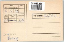 57250 W5902 Netphen - Funkfrequenzkarte DK2WB